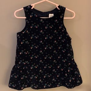 Corduroy Floral Jumper